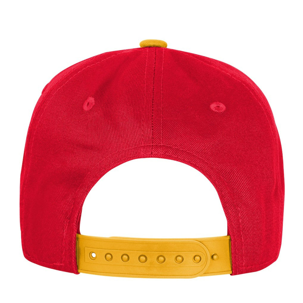 Kansas City Chiefs Outerstuff Youth True Retro Adjustable Hat Red
