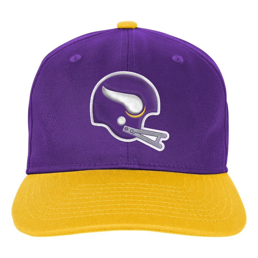 Minnesota Vikings Outerstuff Youth True Retro Adjustable Hat Purple