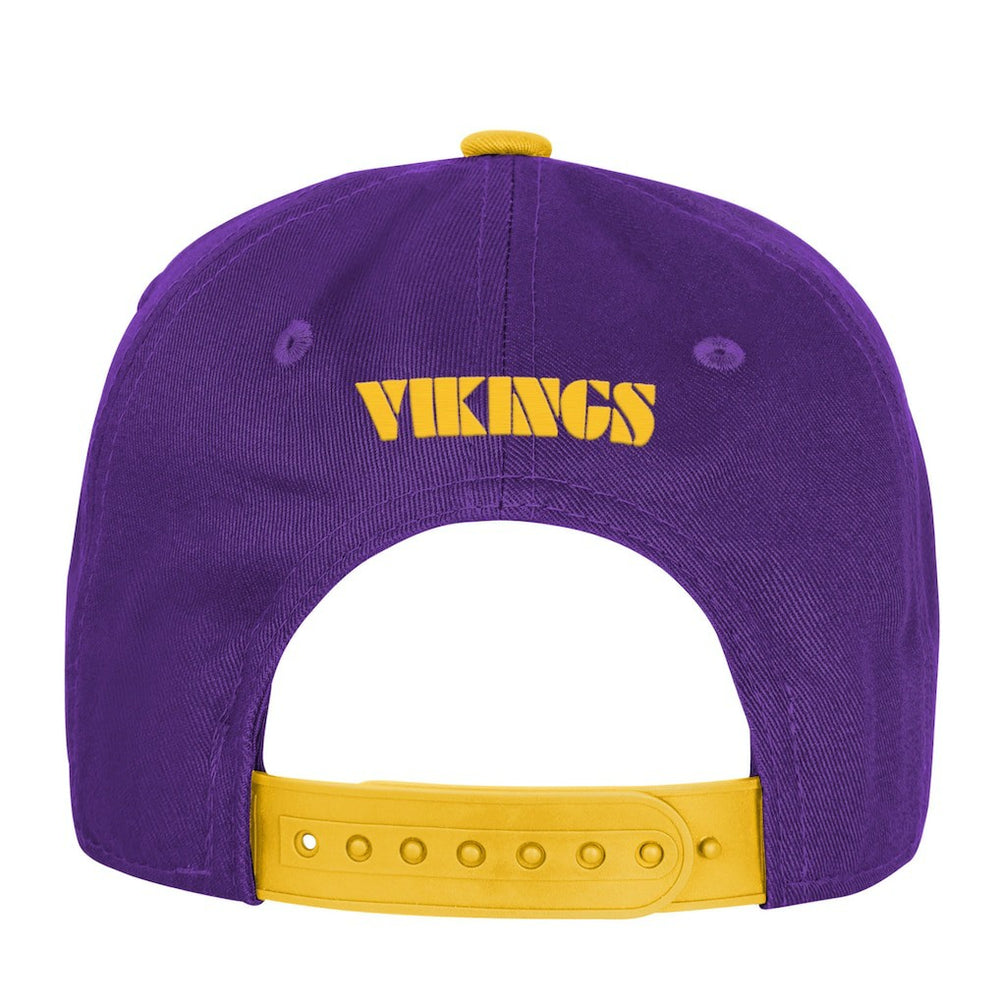 Minnesota Vikings Outerstuff Youth True Retro Adjustable Hat Purple