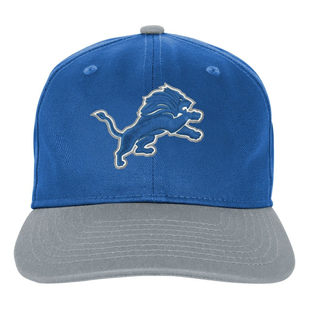 Detroit Lions Outerstuff Youth True Retro Adjustable Hat Blue
