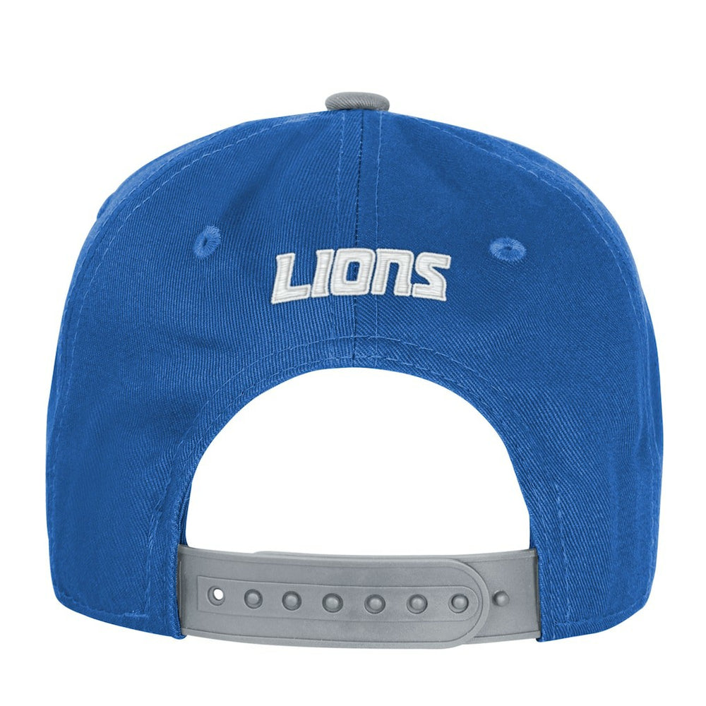 Detroit Lions Outerstuff Youth True Retro Adjustable Hat Blue