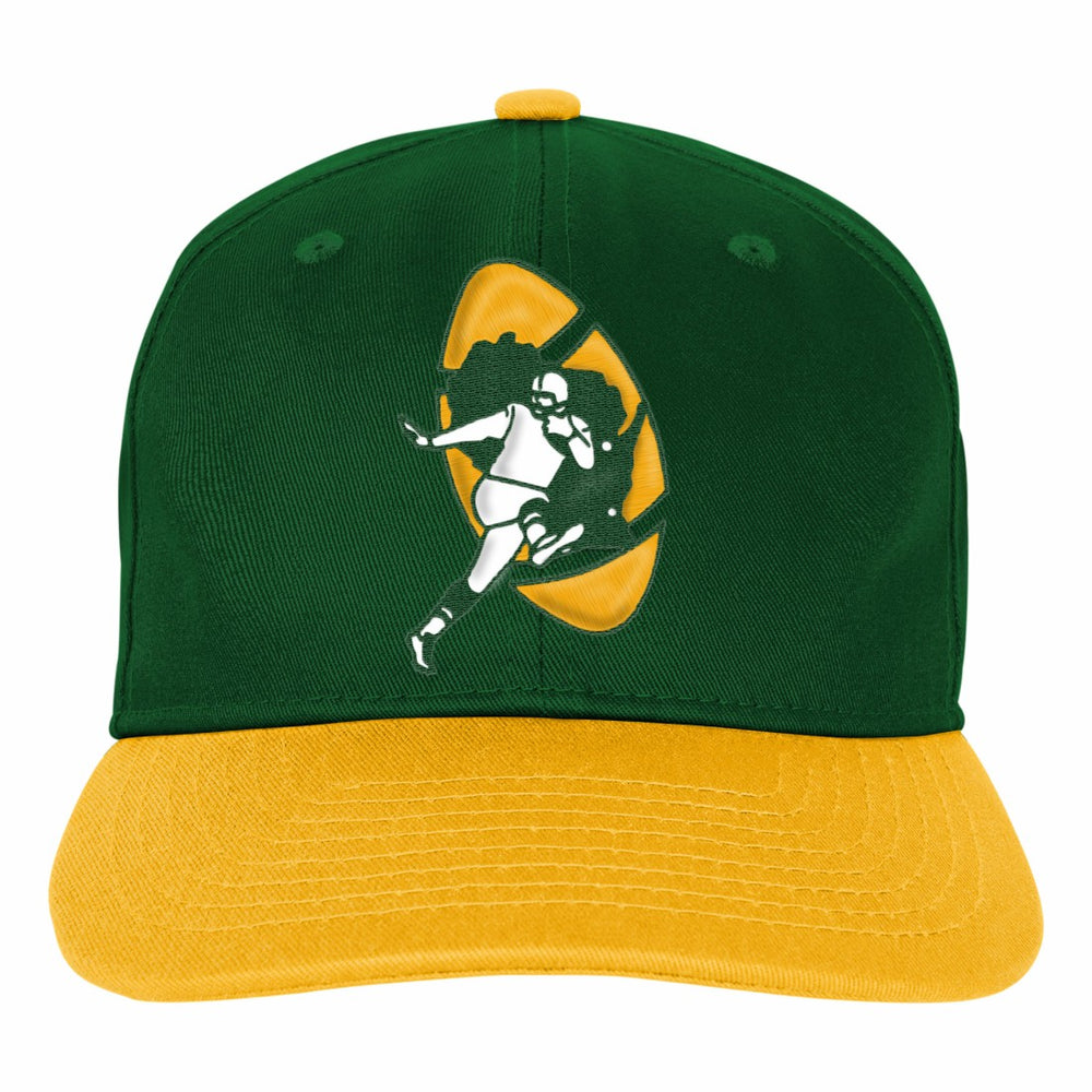 Green Bay Packers Outerstuff Youth True Retro Adjustable Hat Green