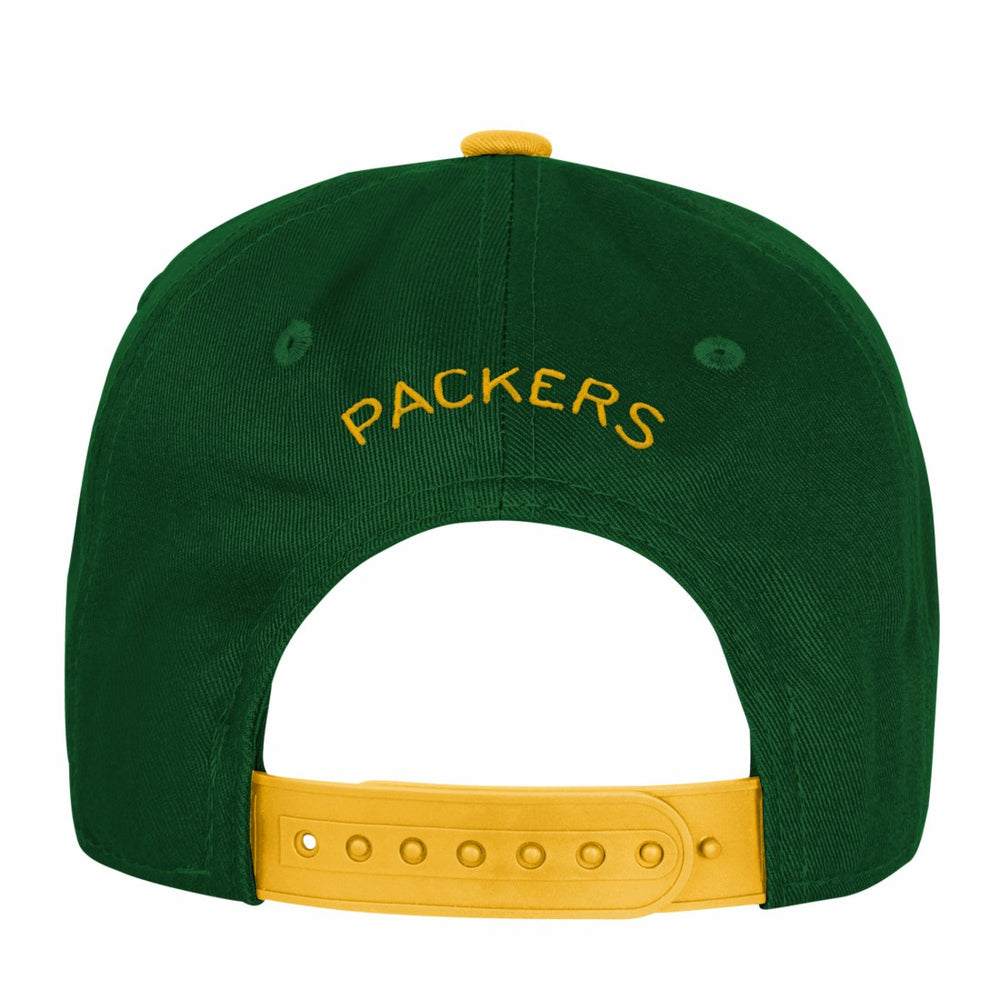 Green Bay Packers Outerstuff Youth True Retro Adjustable Hat Green