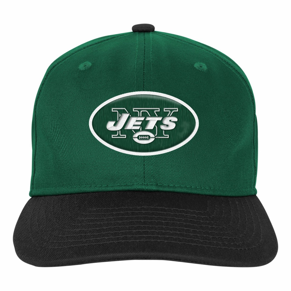 New York Jets Outerstuff Youth True Retro Adjustable Hat Green