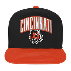 Cincinnati Bengals Outerstuff Youth Essentials Snapback Hat Black