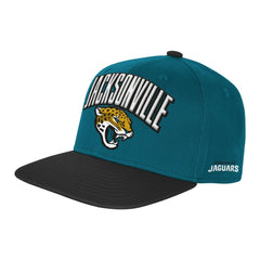 Jacksonville Jaguars Outerstuff Youth Essentials Snapback Hat Teal