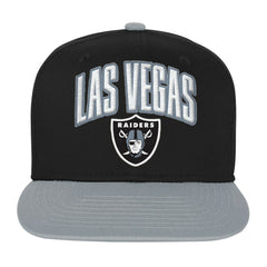 Las Vegas Raiders Outerstuff Youth Essentials Snapback Hat Black