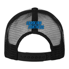 Carolina Panthers Youth Essentials Trucker Adjustable Hat White/Black
