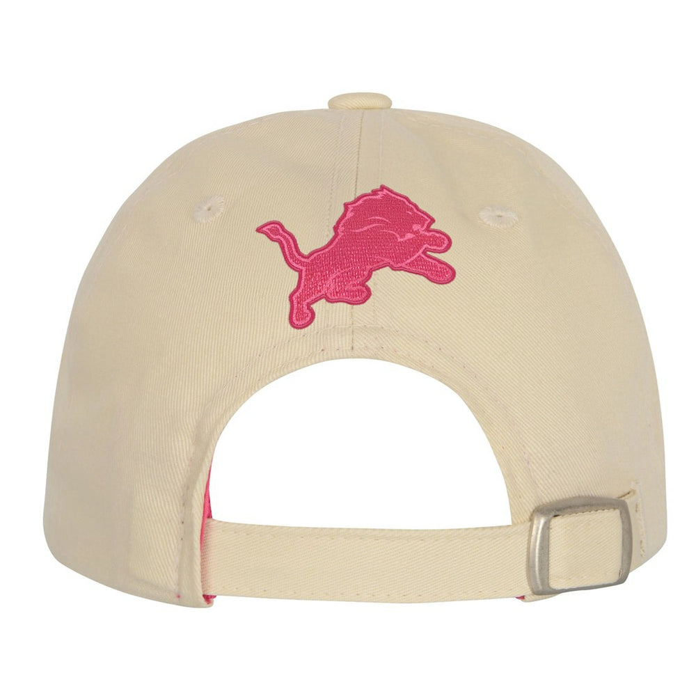 Detroit Lions Outerstuff Girls Youth Blitz Adjustable Hat Cream