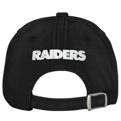 Las Vegas Raiders Outerstuff Girls Youth Gridiron Adjustable Hat Black
