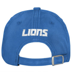 Detroit Lions Outerstuff Girls Youth Gridiron Adjustable Hat Blue