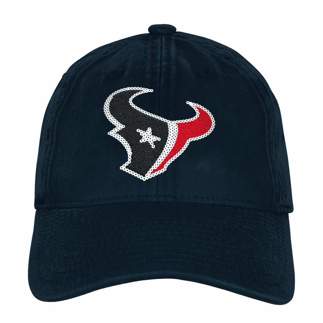 Houston Texans Outerstuff Girls Youth Gridiron Adjustable Hat Navy