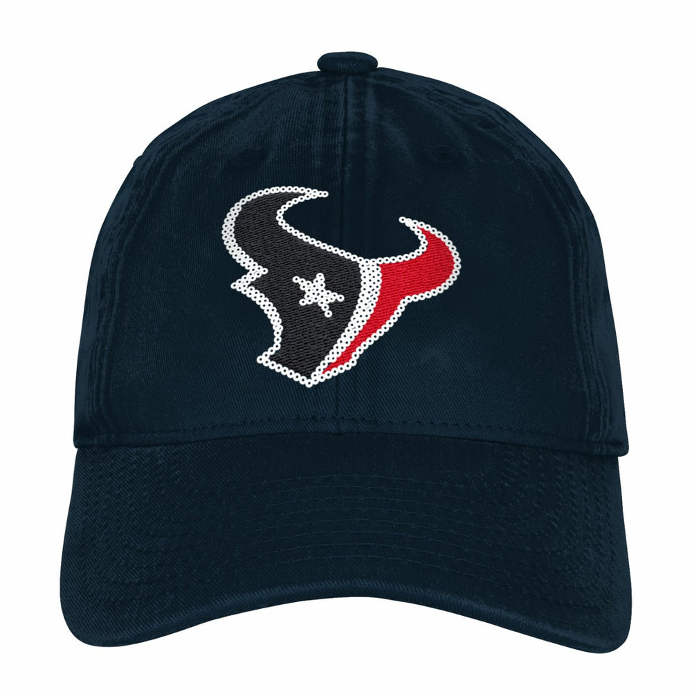 Houston Texans Outerstuff Girls Youth Gridiron Adjustable Hat Navy