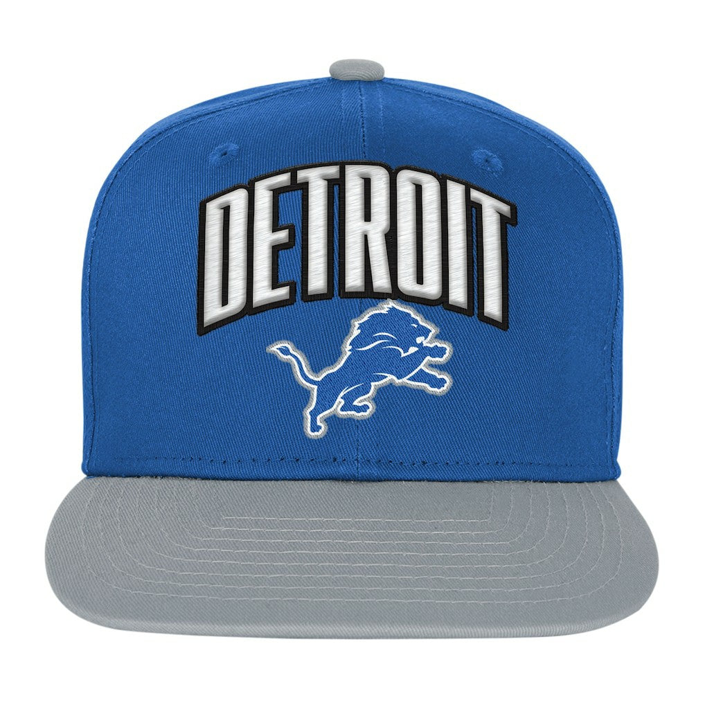 Detroit Lions Outerstuff Preschool Essentials Snapback Hat Blue