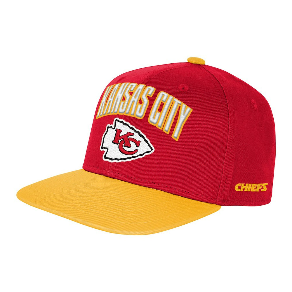 Kansas City Chiefs Outerstuff Preschool Essentials Snapback Hat Red