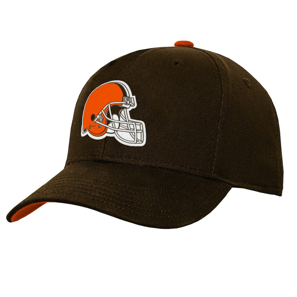 Cleveland Browns Outerstuff Youth Team Pre-Curved Adjustable Hat Brown