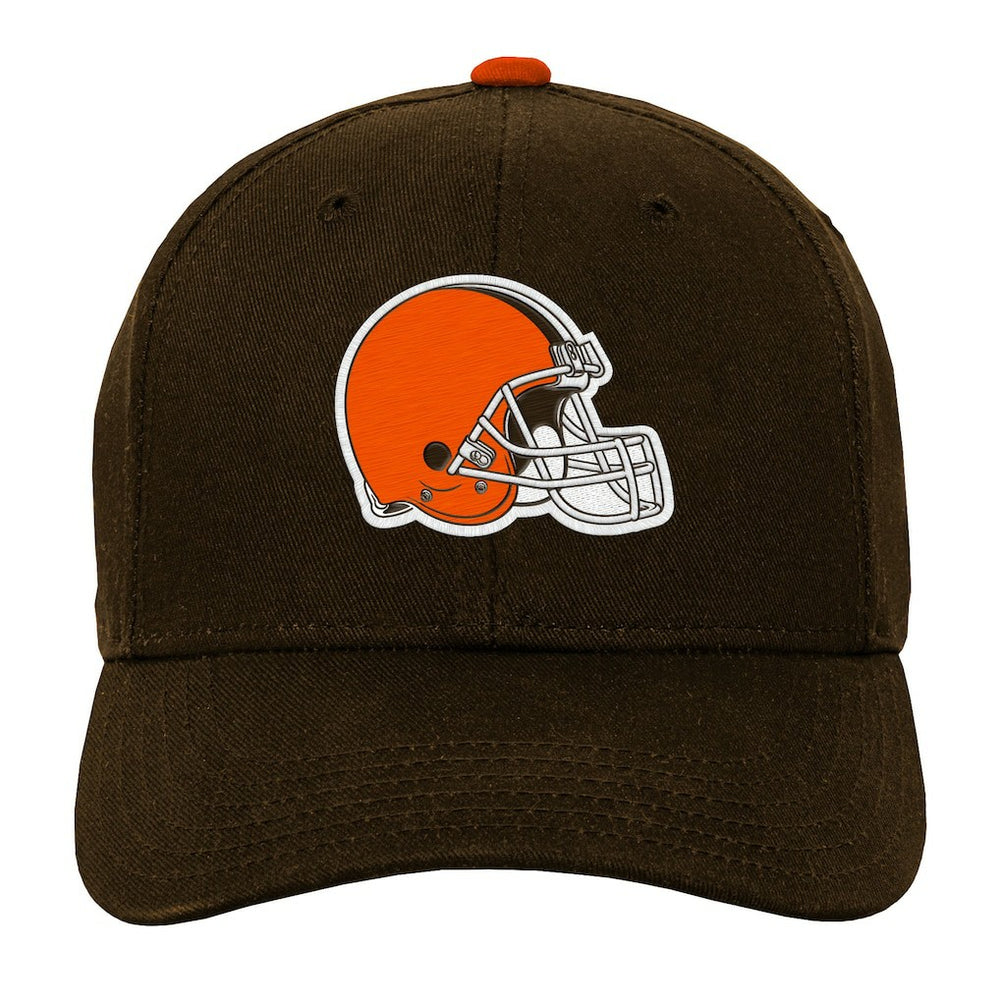 Cleveland Browns Outerstuff Youth Team Pre-Curved Adjustable Hat Brown