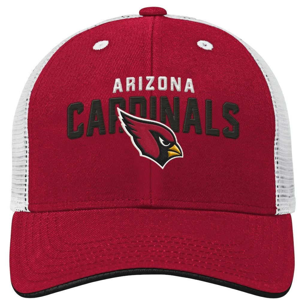Arizona Cardinals Outerstuff Youth Core Lockup Trucker Adjustable Hat Cardinal