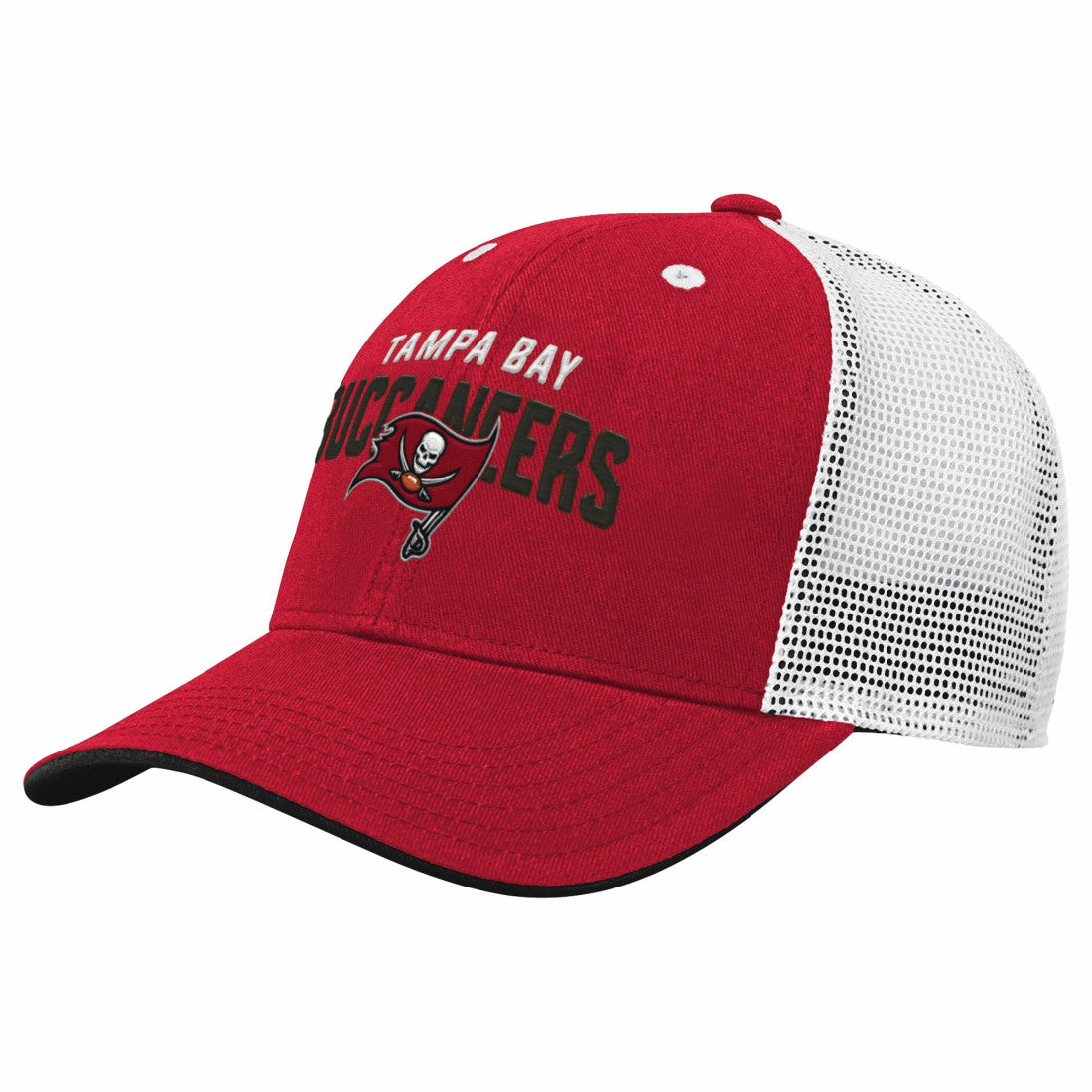 Tampa Bay Buccaneers Outerstuff Preschool Core Lockup Trucker Adjustable hat Red