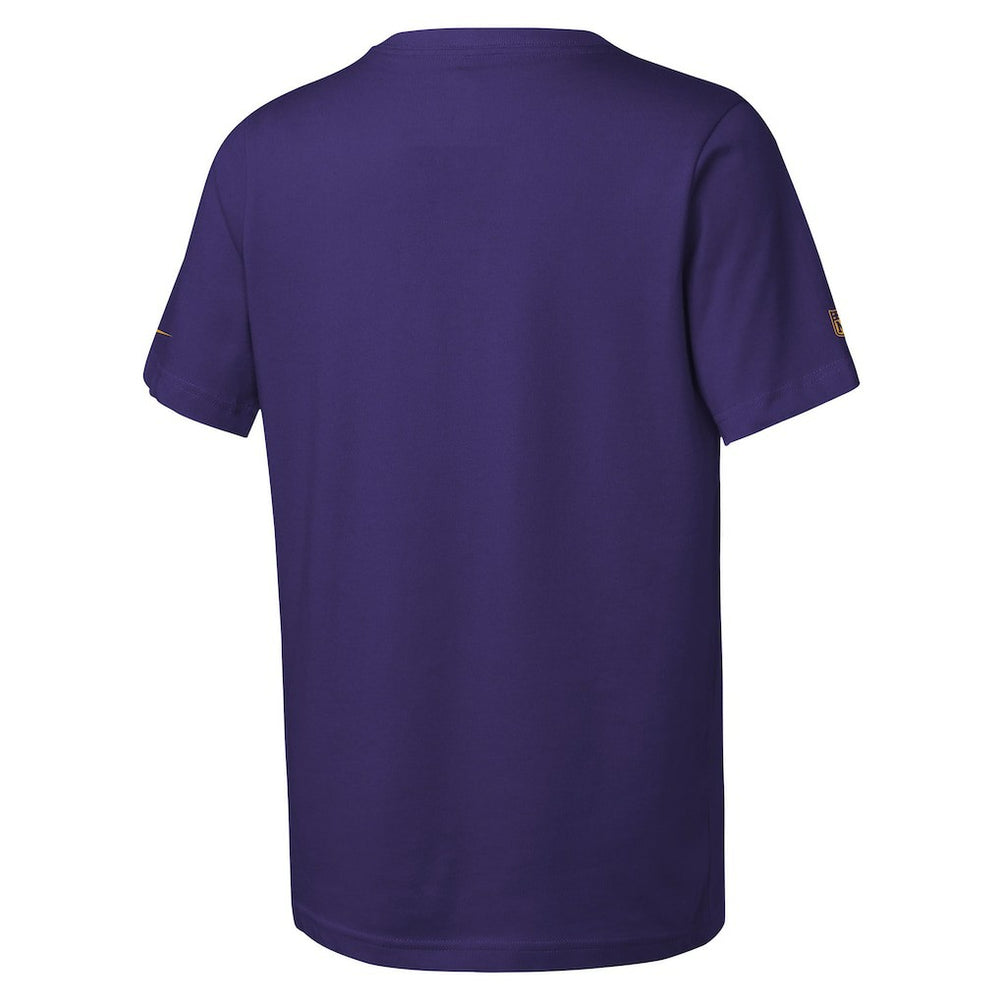 Minnesota Vikings Youth Sideline Team Issue T-Shirt Purple
