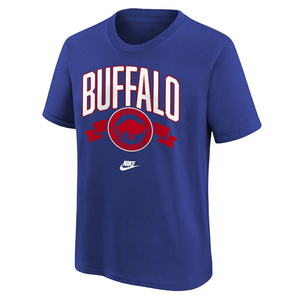 Buffalo Bills Youth Rewind Front & Back Essential T-Shirt Royal