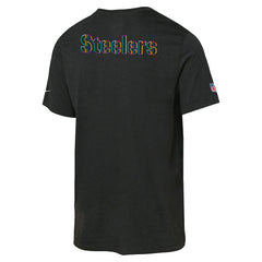 Pittsburgh Steelers Youth 2025 NFL Crucial Catch Tri-Blend Dri-FIT T-Shirt Black