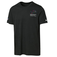 Detroit Lions Youth 2025 NFL Crucial Catch Tri-Blend Dri-FIT T-Shirt Black