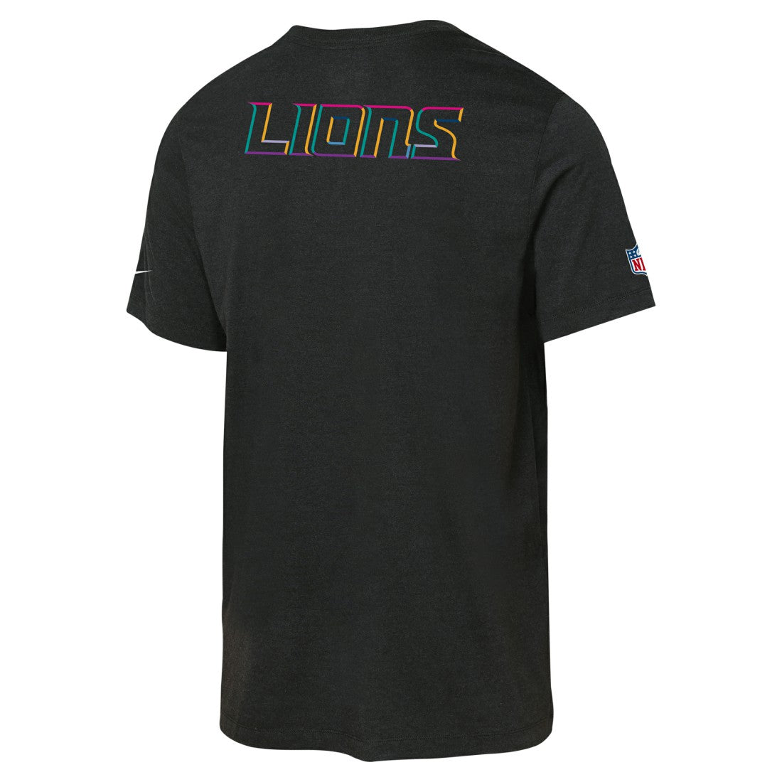 Detroit Lions Youth 2025 NFL Crucial Catch Tri-Blend Dri-FIT T-Shirt Black