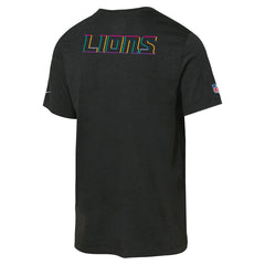 Detroit Lions Youth 2025 NFL Crucial Catch Tri-Blend Dri-FIT T-Shirt Black