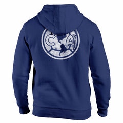 Club America 1863FC Wordmark Fleece Pullover Hoodie Navy sale