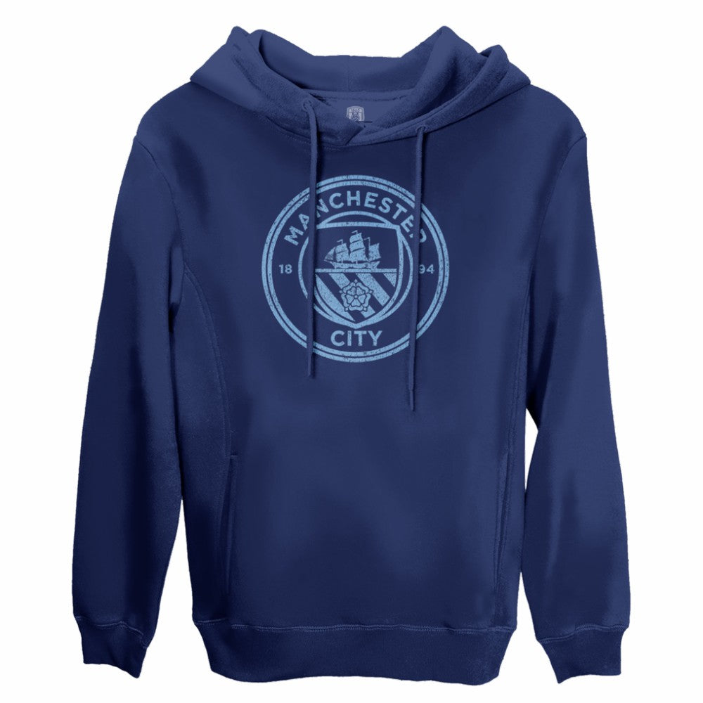 Phil Foden Manchester City 1863FC Player Fleece Pullover Hoodie Navy