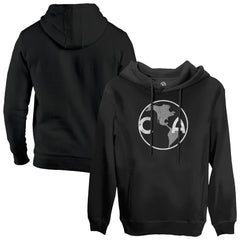 Club America 1863FC Retro Badge Pullover Hoodie Black shop