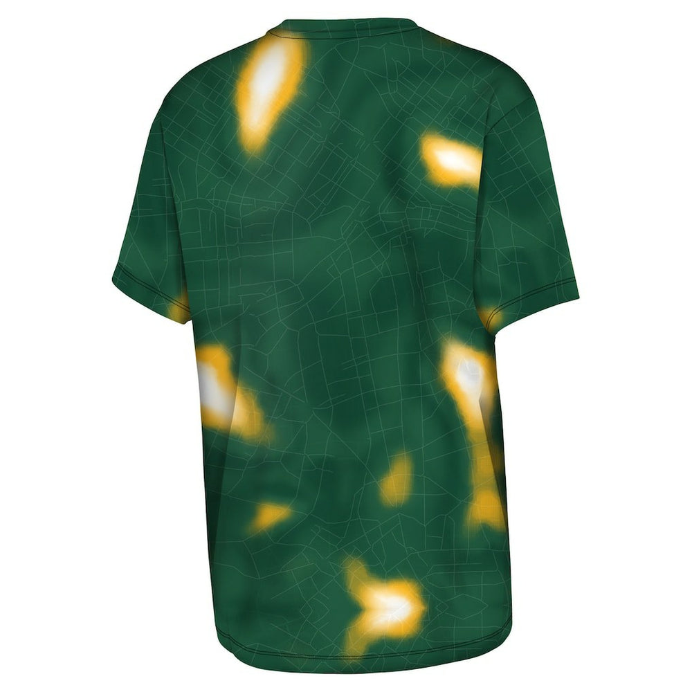 Green Bay Packers Outerstuff Youth End Zone Dri-Tek T-Shirt Green