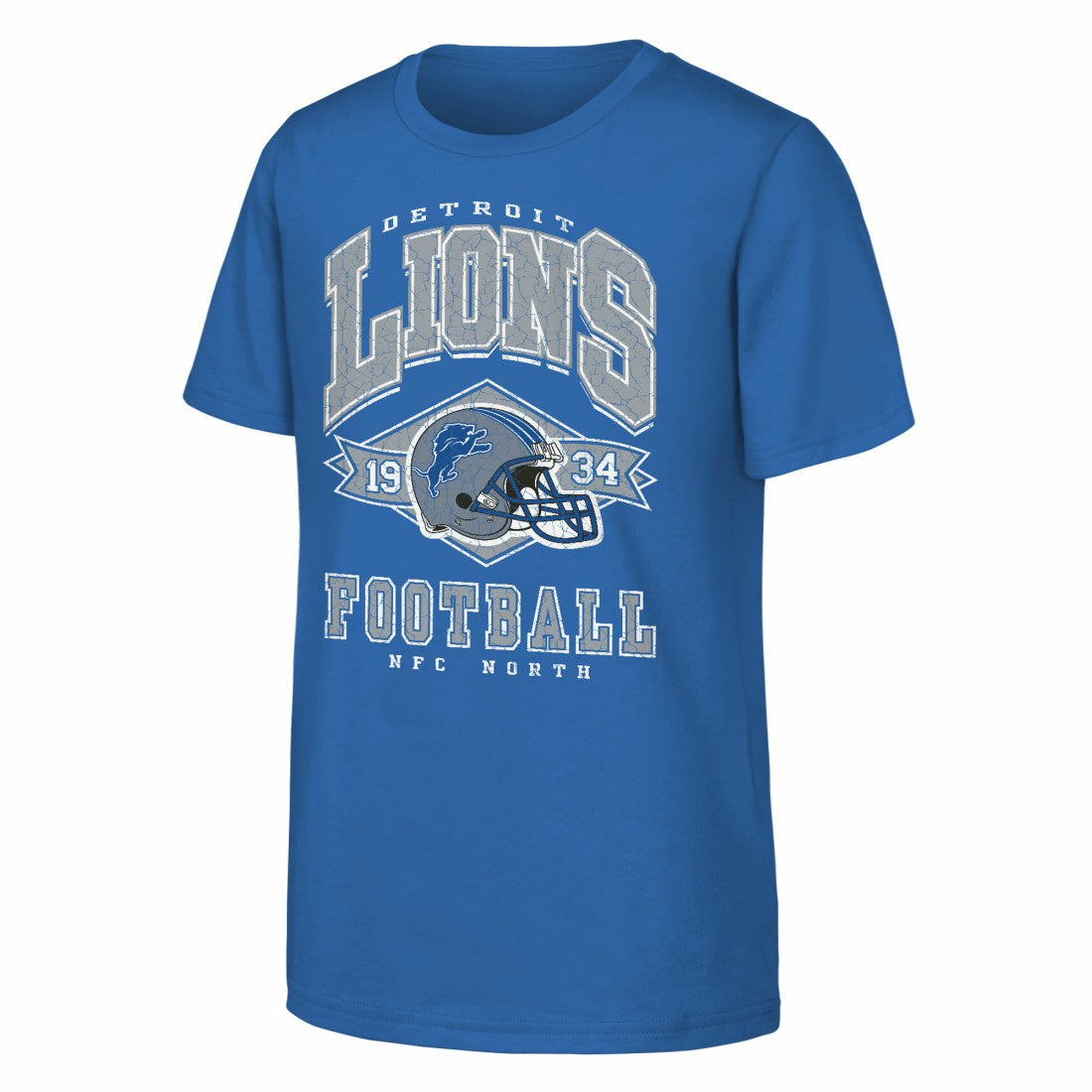 Detroit Lions Outerstuff Youth Kick Off T-Shirt Blue