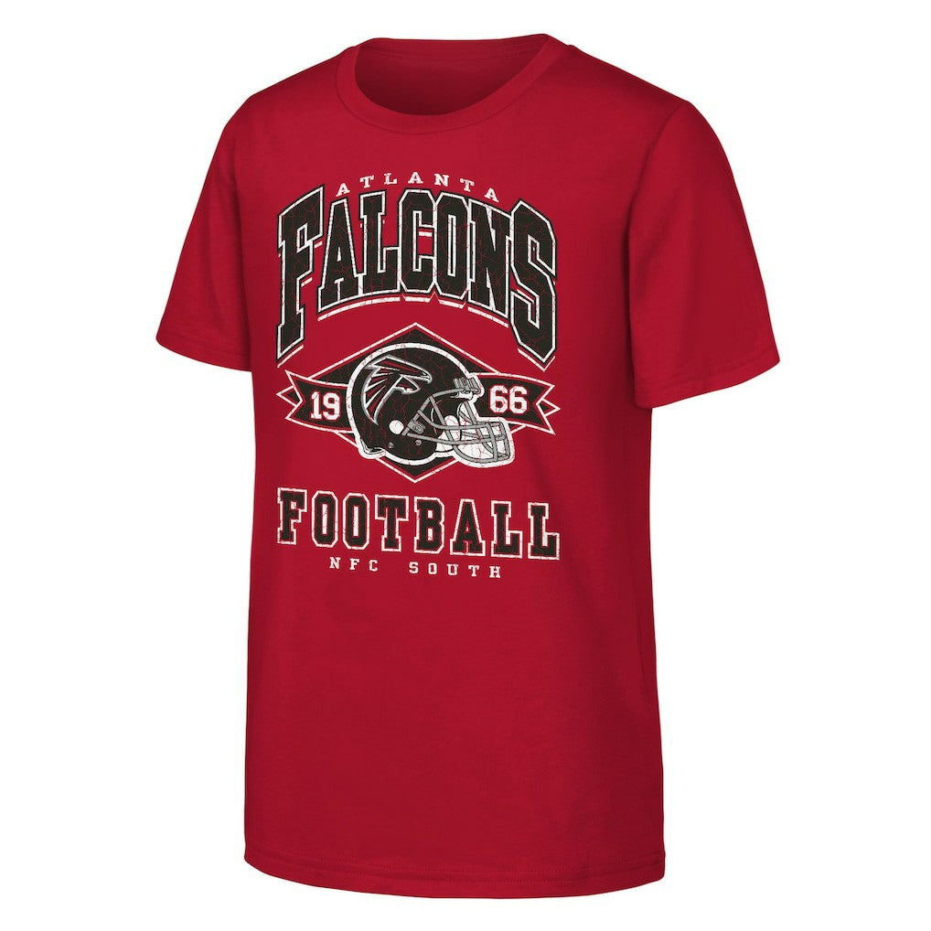 Atlanta Falcons Outerstuff Youth Kick Off T-Shirt Red
