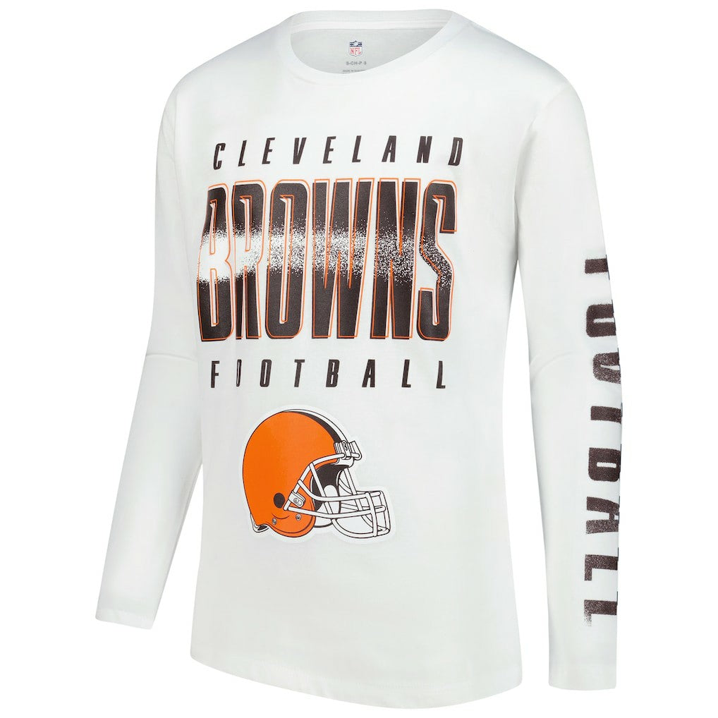 Cleveland Browns Outerstuff Youth The Mix Combo T-Shirt Set