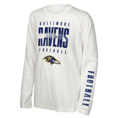 Baltimore Ravens Outerstuff Youth The Mix Combo T-Shirt Set
