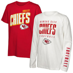 Kansas City Chiefs Outerstuff Preschool The Mix Combo T-Shirt Set