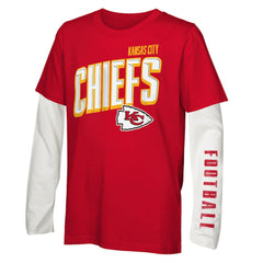 Kansas City Chiefs Outerstuff Preschool The Mix Combo T-Shirt Set