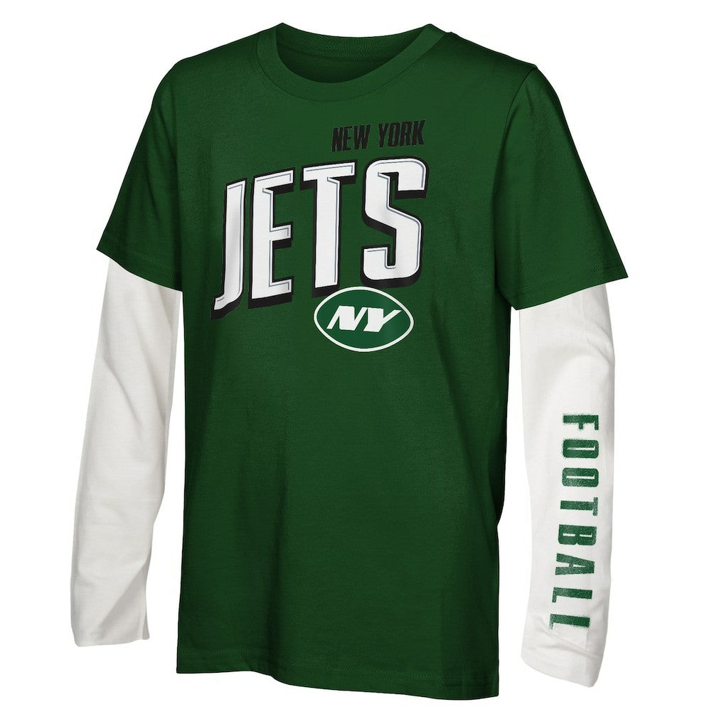 New York Jets Outerstuff Preschool The Mix Combo T-Shirt Set