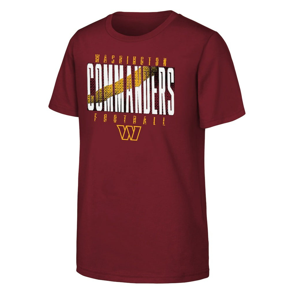 Washington Commanders Outerstuff Youth Posterize T-Shirt Burgundy