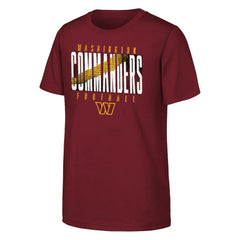 Washington Commanders Outerstuff Youth Posterize T-Shirt Burgundy