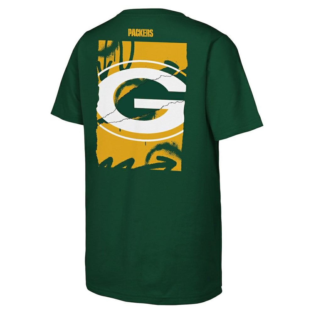 Green Bay Packers Outerstuff Youth Posterize T-Shirt Green