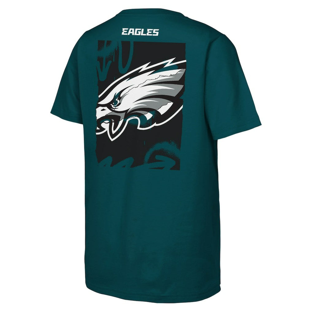 Philadelphia Eagles Outerstuff Youth Posterize T-Shirt Green