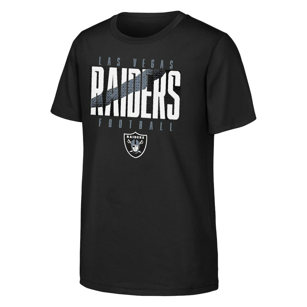 Las Vegas Raiders Outerstuff Youth Posterize T-Shirt Black