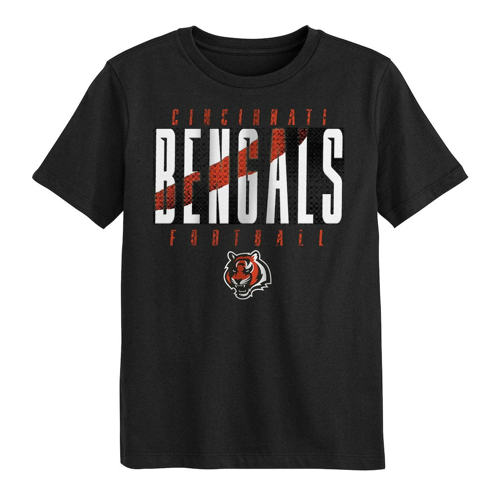 Cincinnati Bengals Outerstuff Preschool Posterize T-Shirt Black