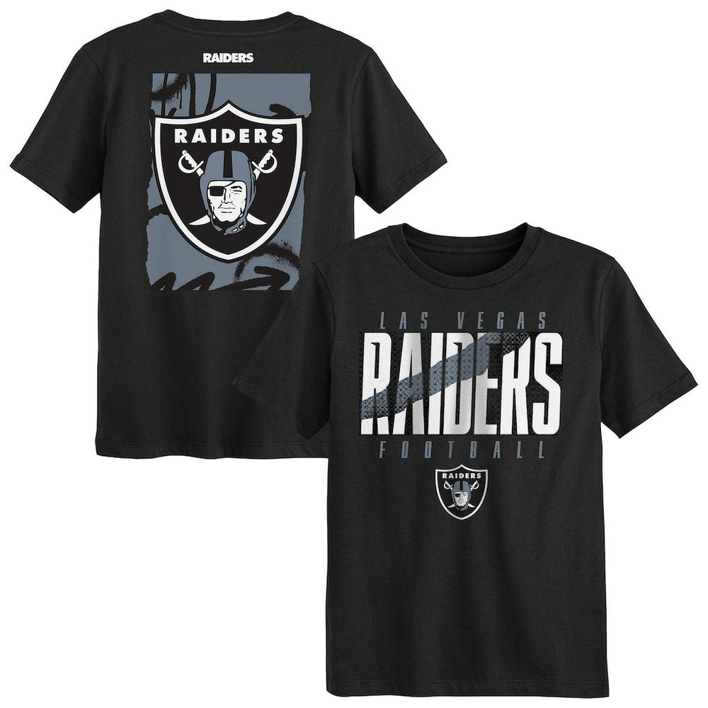Las Vegas Raiders Outerstuff Preschool Posterize T-Shirt Black