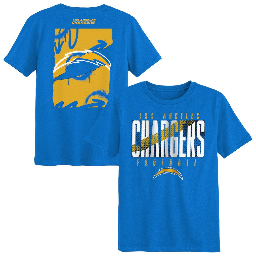 Los Angeles Chargers Outerstuff Preschool Posterize T-Shirt Powder Blue