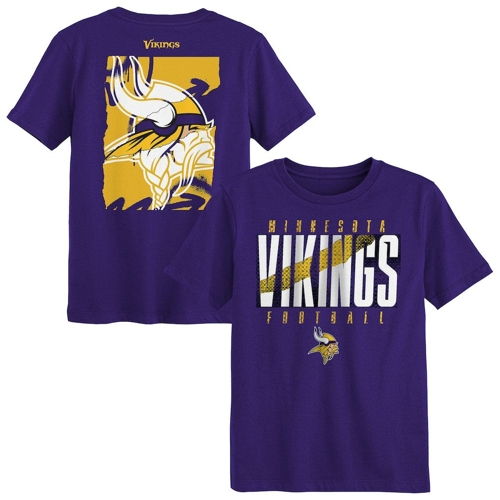 Minnesota Vikings Outerstuff Preschool Posterize T-Shirt Purple