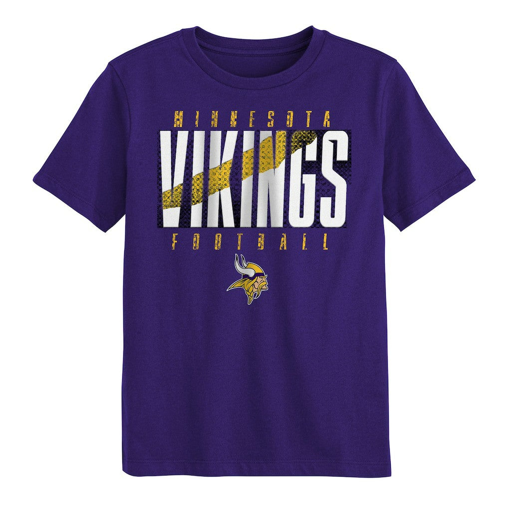Minnesota Vikings Outerstuff Preschool Posterize T-Shirt Purple